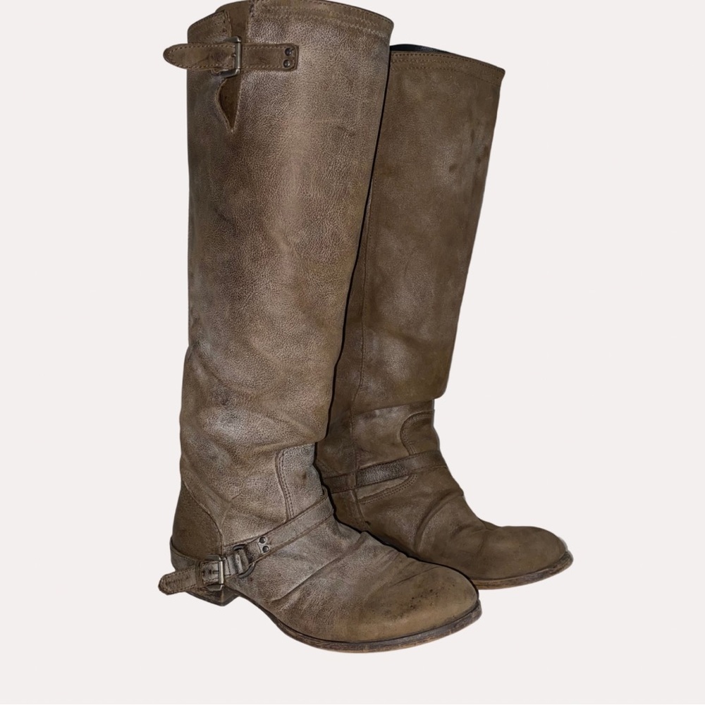 Steve Madden Roady Leather Knee High Boots